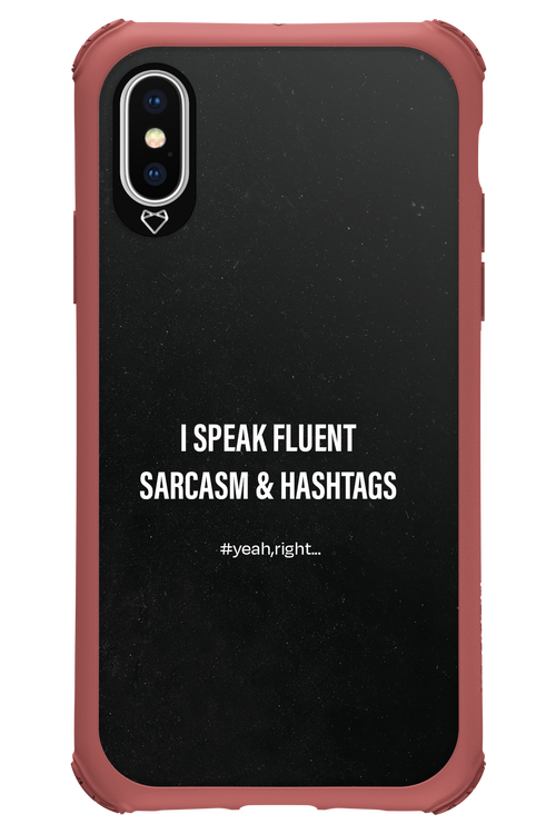 Sarcasm - Apple iPhone X