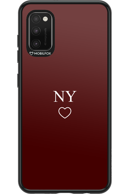 NY Burgundia 2.0 - Samsung Galaxy A41