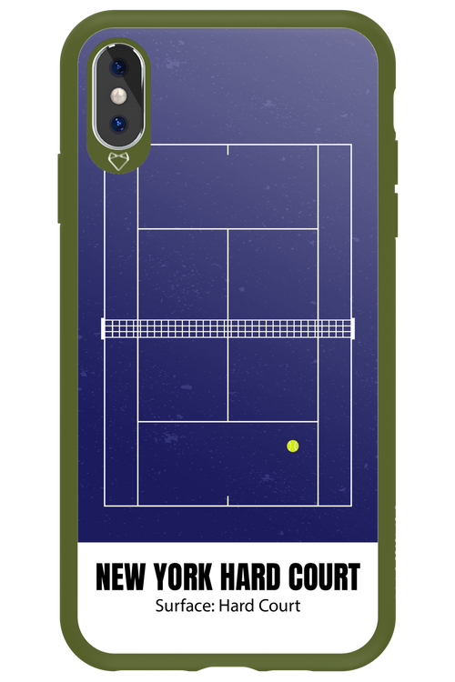 NEW YORK HARD COURT 2.0 - Apple iPhone XS Max