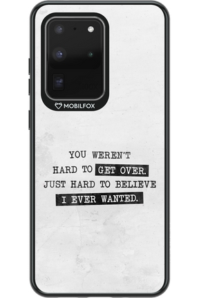 Hard to Believe - Samsung Galaxy S20 Ultra 5G