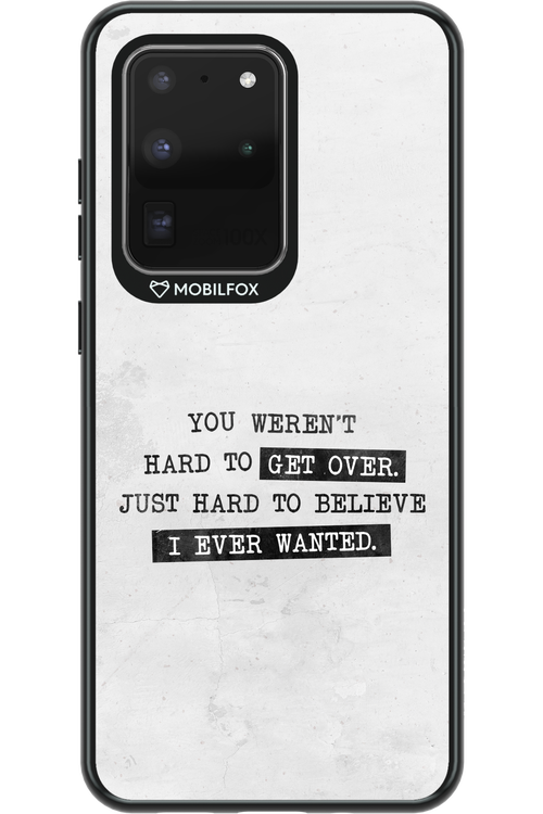 Hard to Believe - Samsung Galaxy S20 Ultra 5G