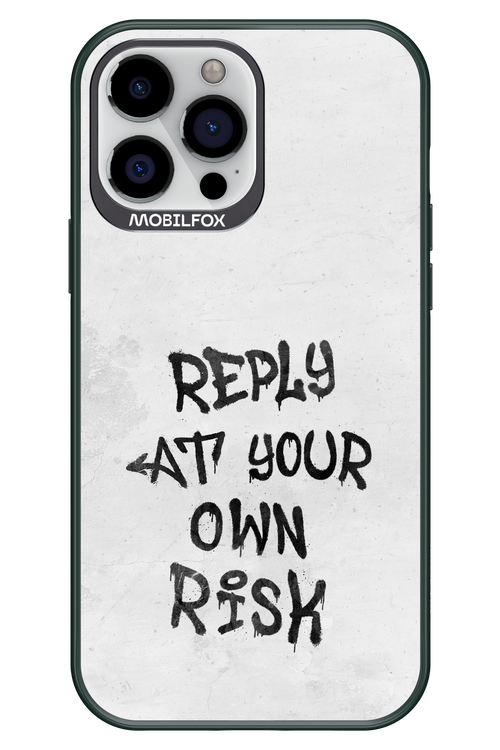 At Your Own Risk 2.0 - Apple iPhone 13 Pro Max