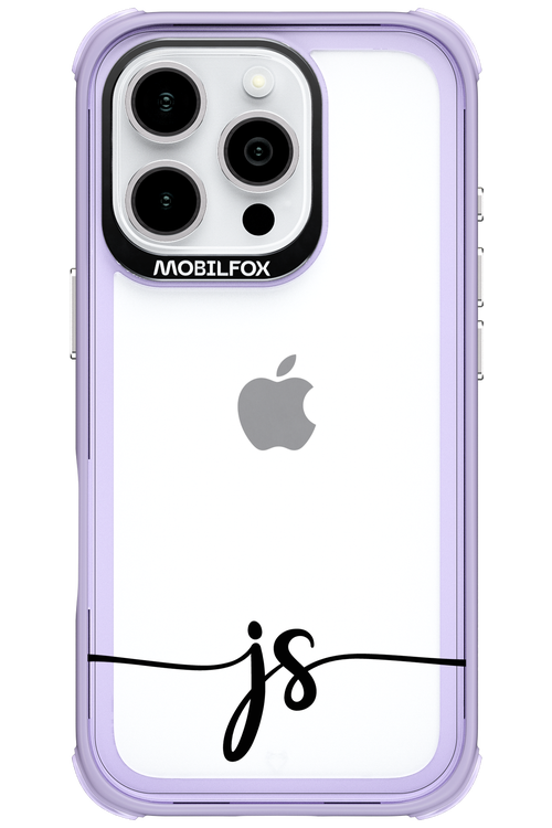 JS Monogram - Apple iPhone 16 Pro
