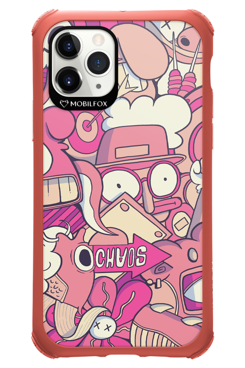 Coral Chaos - Apple iPhone 11 Pro
