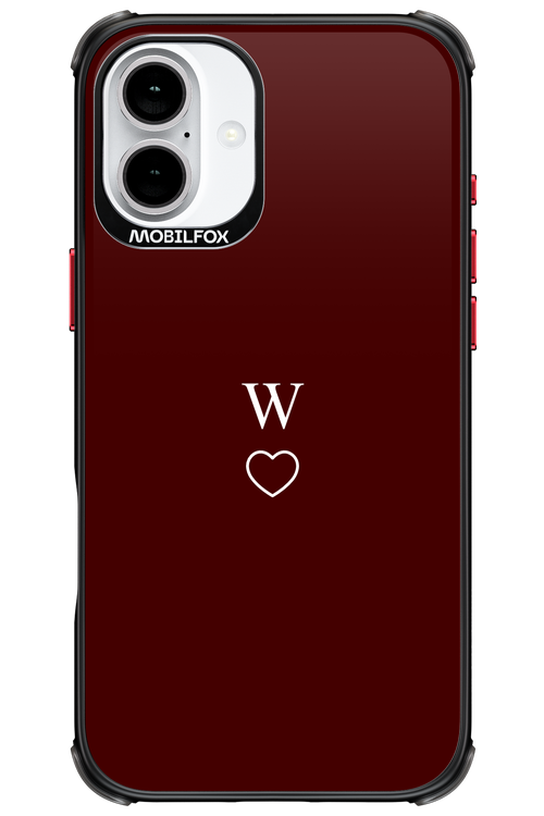 W Burgundia 2.0 - Apple iPhone 16 Plus