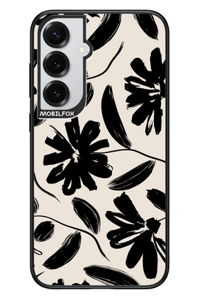 Monochrome Flowerss 2.0 - Samsung S25+