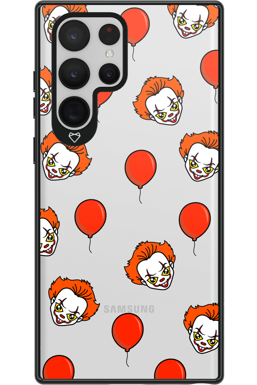 Mystery Clown (Transparent) - Samsung Galaxy S22 Ultra