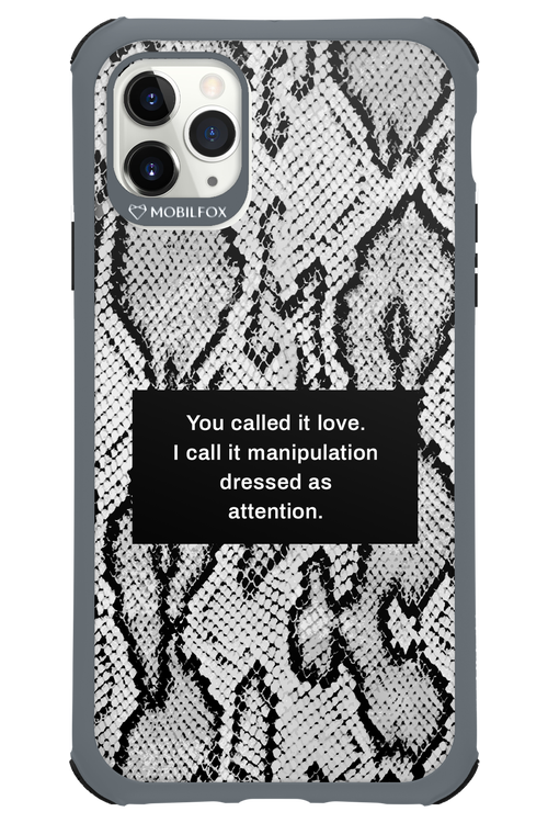 Manipulation 2.0 - Apple iPhone 11 Pro Max