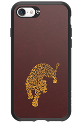Burgundy Leopard - Apple iPhone 7
