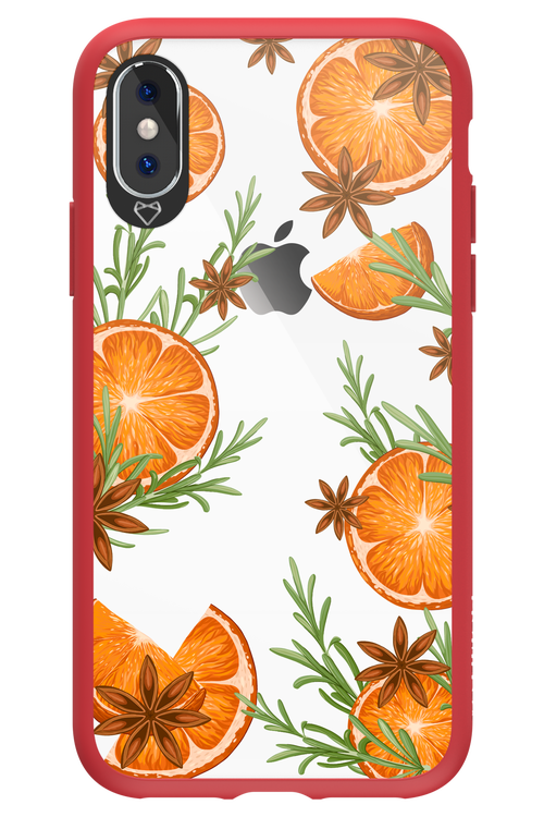 Orange With Star Anise - Apple iPhone XS