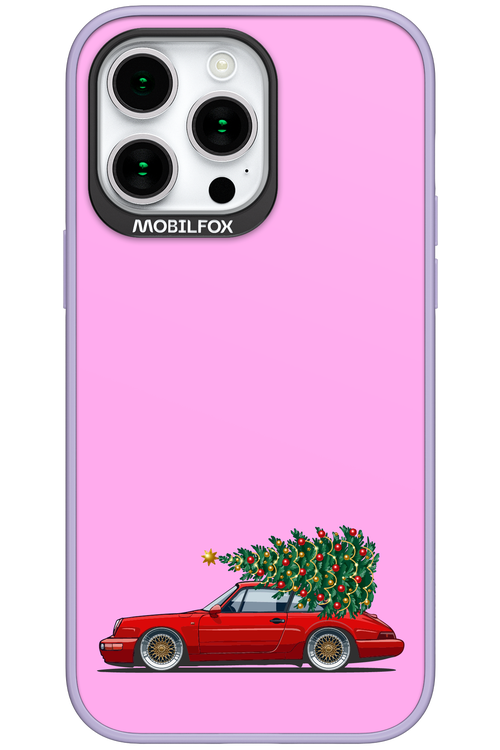 XMAS Car Pink - Apple iPhone 15 Pro Max