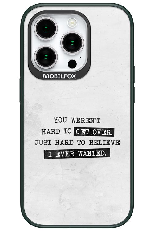 Hard to Believe - Apple iPhone 15 Pro