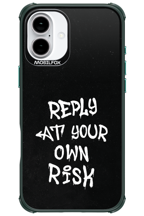 Risk Black - Apple iPhone 16 Plus