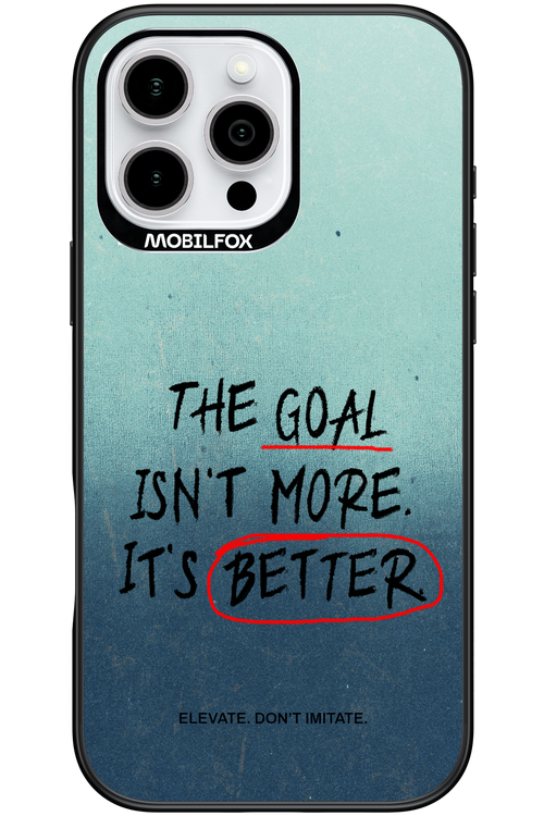 The Goal 2.0 - Apple iPhone 16 Pro Max