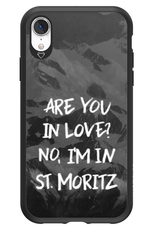 I'm in St. Moritz - Apple iPhone XR