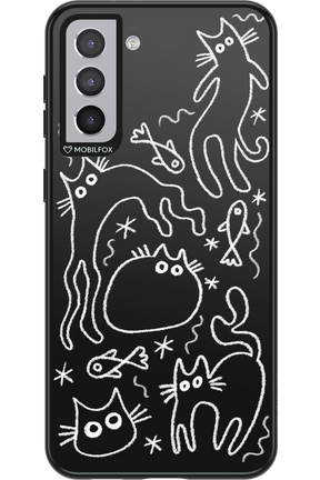 CHALK_CATS 2.0 - Samsung Galaxy S21+