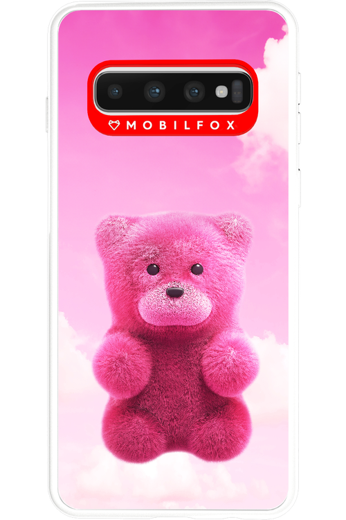 Pinky Bear Clouds - Samsung Galaxy S10