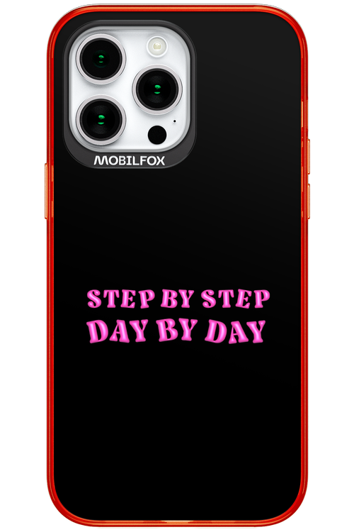 Step by Step Black - Apple iPhone 15 Pro Max