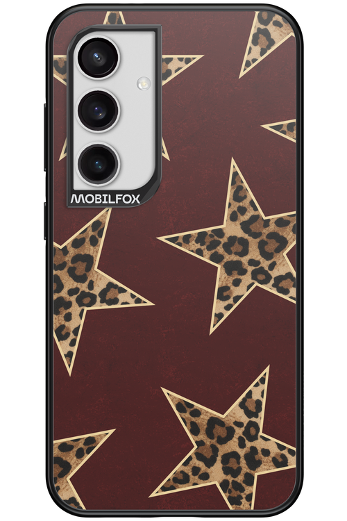 Wild Stars Burgundy - Samsung Galaxy S24