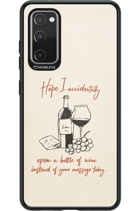 Bottle of wine 2.0 - Samsung Galaxy S20 FE