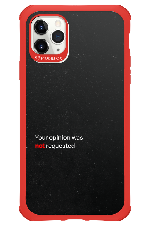 Not Requested 2.0 - Apple iPhone 11 Pro Max