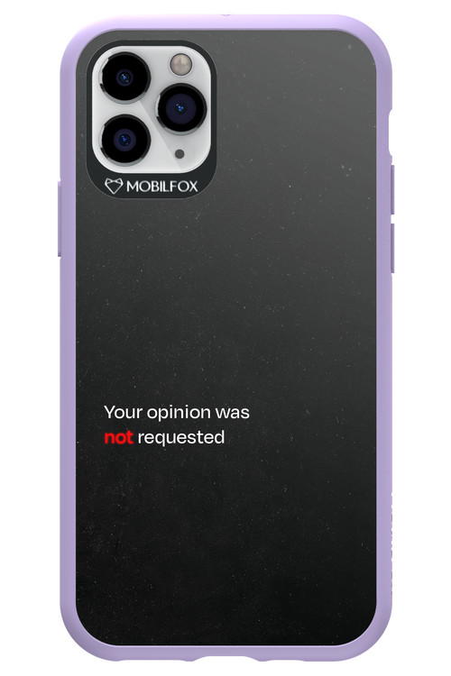 Not Requested 2.0 - Apple iPhone 11 Pro