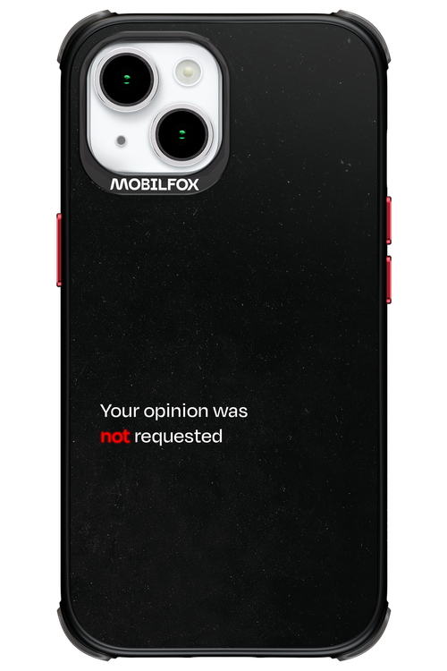 Not Requested 2.0 - Apple iPhone 15
