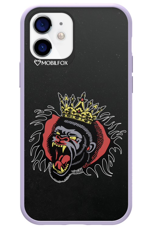 Monkey Rage Black - Apple iPhone 12