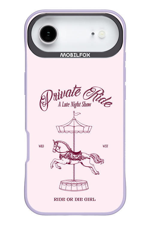 Private Ride 2.0 - Apple iPhone 17 Air