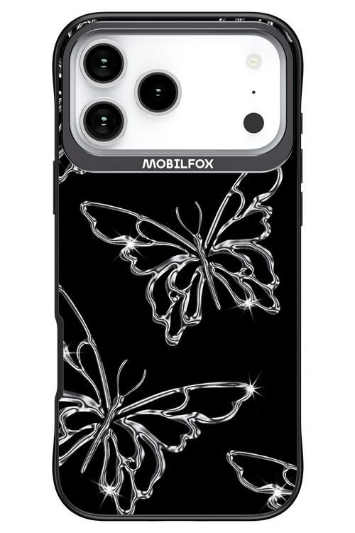 Silver Butterfly 2.0 - Apple iPhone 17 Pro Max