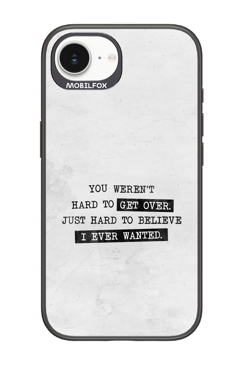 Hard to Believe - Apple iPhone 16e