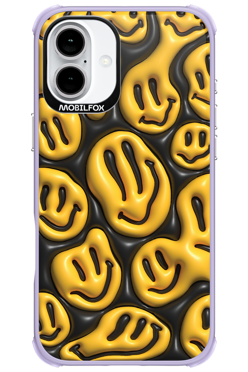 Acid Smiley - Apple iPhone 16 Plus