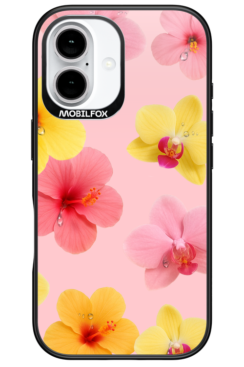 Sunset Flowers - Apple iPhone 16
