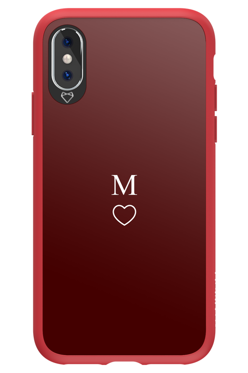 M Burgundia 2.0 - Apple iPhone X