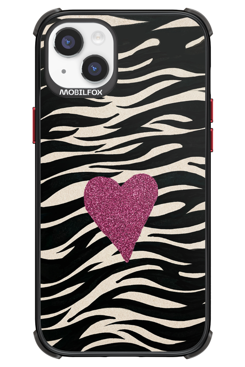 Zebra Heart 2.0 - Apple iPhone 14 Plus