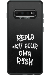 Risk Black 2.0 - Samsung Galaxy S10+