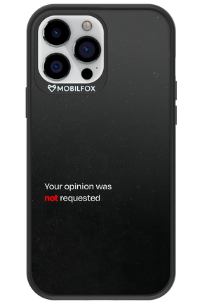 Not Requested 2.0 - Apple iPhone 13 Pro Max