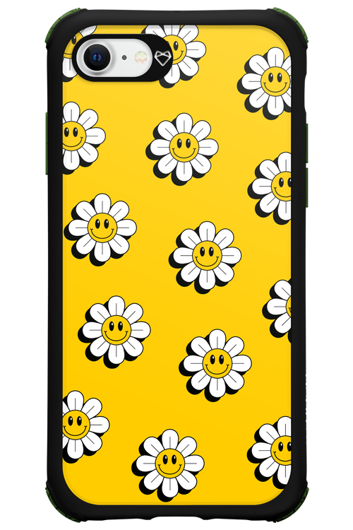 Smiley Flowers - Apple iPhone 8