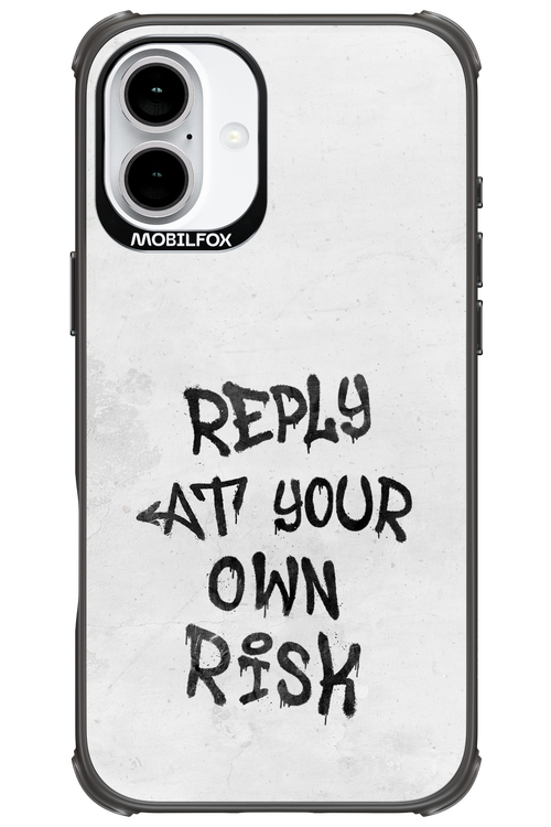At Your Own Risk - Apple iPhone 16 Plus
