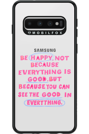 Be Happy - Samsung Galaxy S10