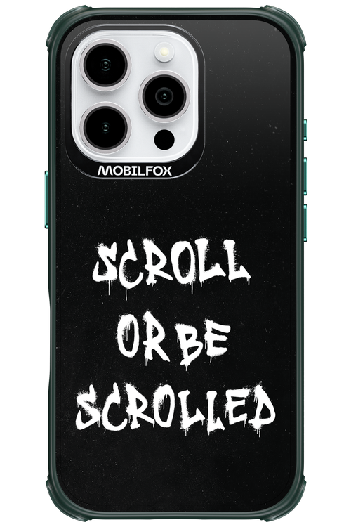 Scroll Black - Apple iPhone 16 Pro