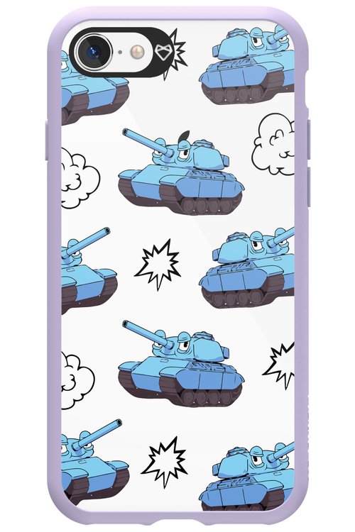 Tank Guy Transparent 2.0 - Apple iPhone 8