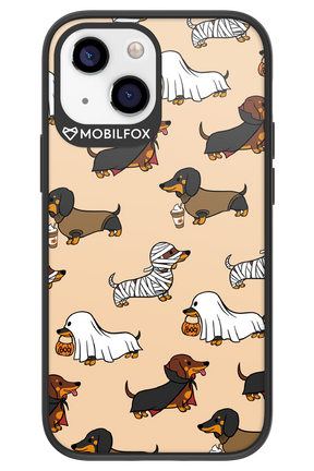 Scary Dachshund - Apple iPhone 13 Mini