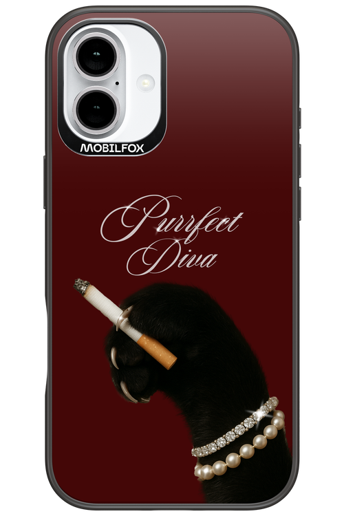 Purrfect Diva - Apple iPhone 16 Plus