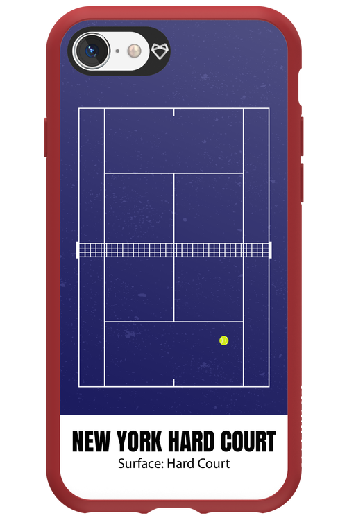 NEW YORK HARD COURT 2.0 - Apple iPhone 8