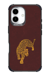 Burgundy Leopard - Apple iPhone 17