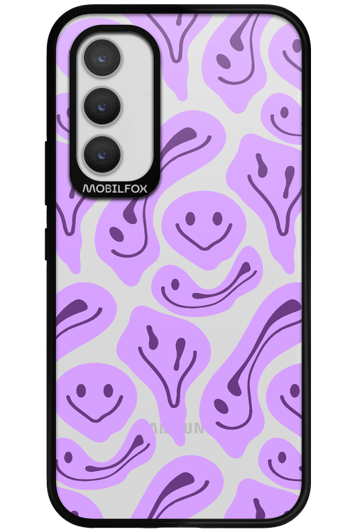 Fluid Smiley Purple - Samsung Galaxy A34