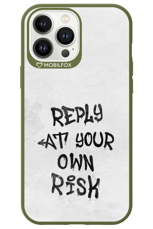 At Your Own Risk 2.0 - Apple iPhone 13 Pro Max