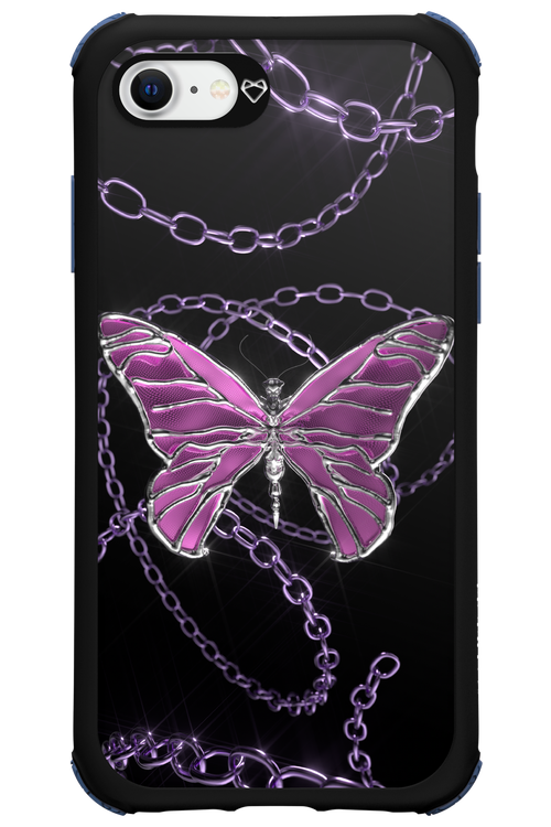 Butterfly Necklace - Apple iPhone 7