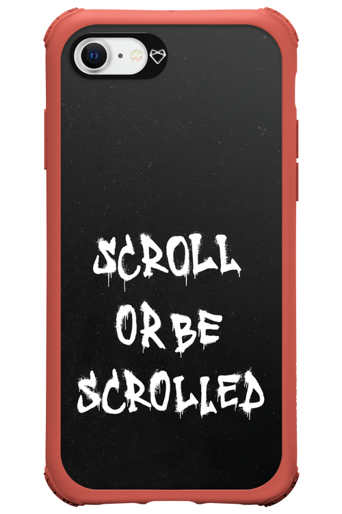 Scroll Black - Apple iPhone 8